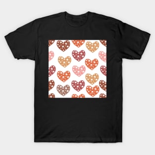 Heart Pattern T-Shirt